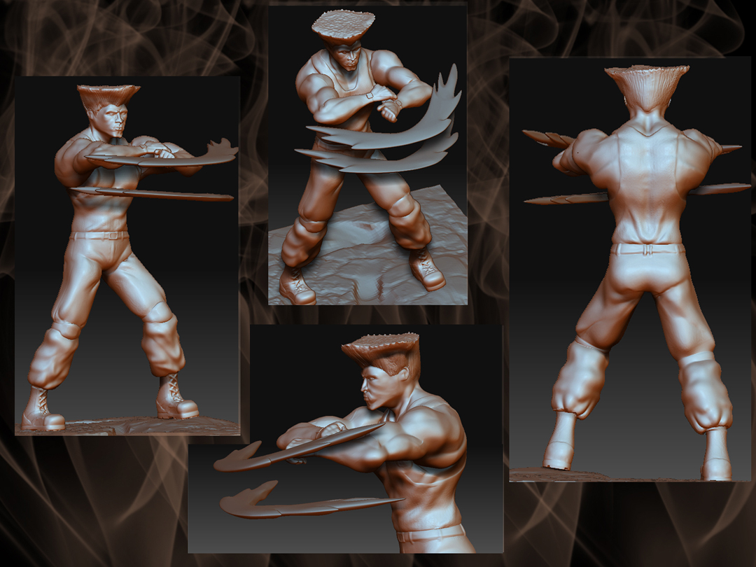 GUILE - STREET FIGHTER 6 - ZBrushCentral