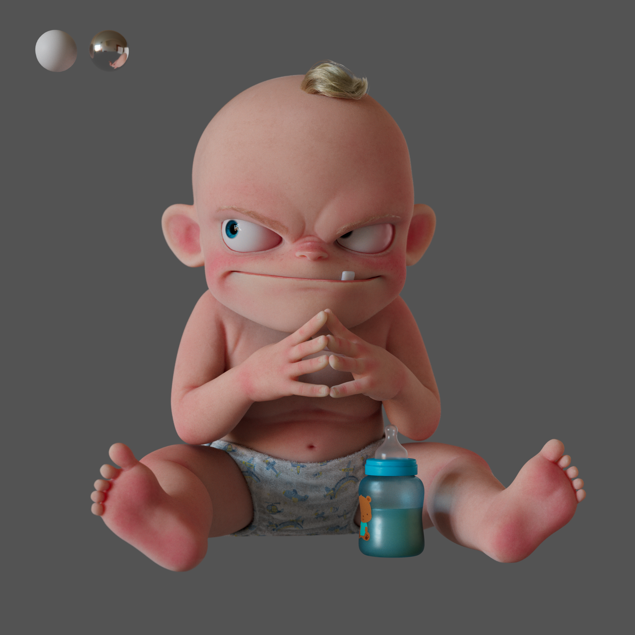 Bad Baby - ZBrushCentral