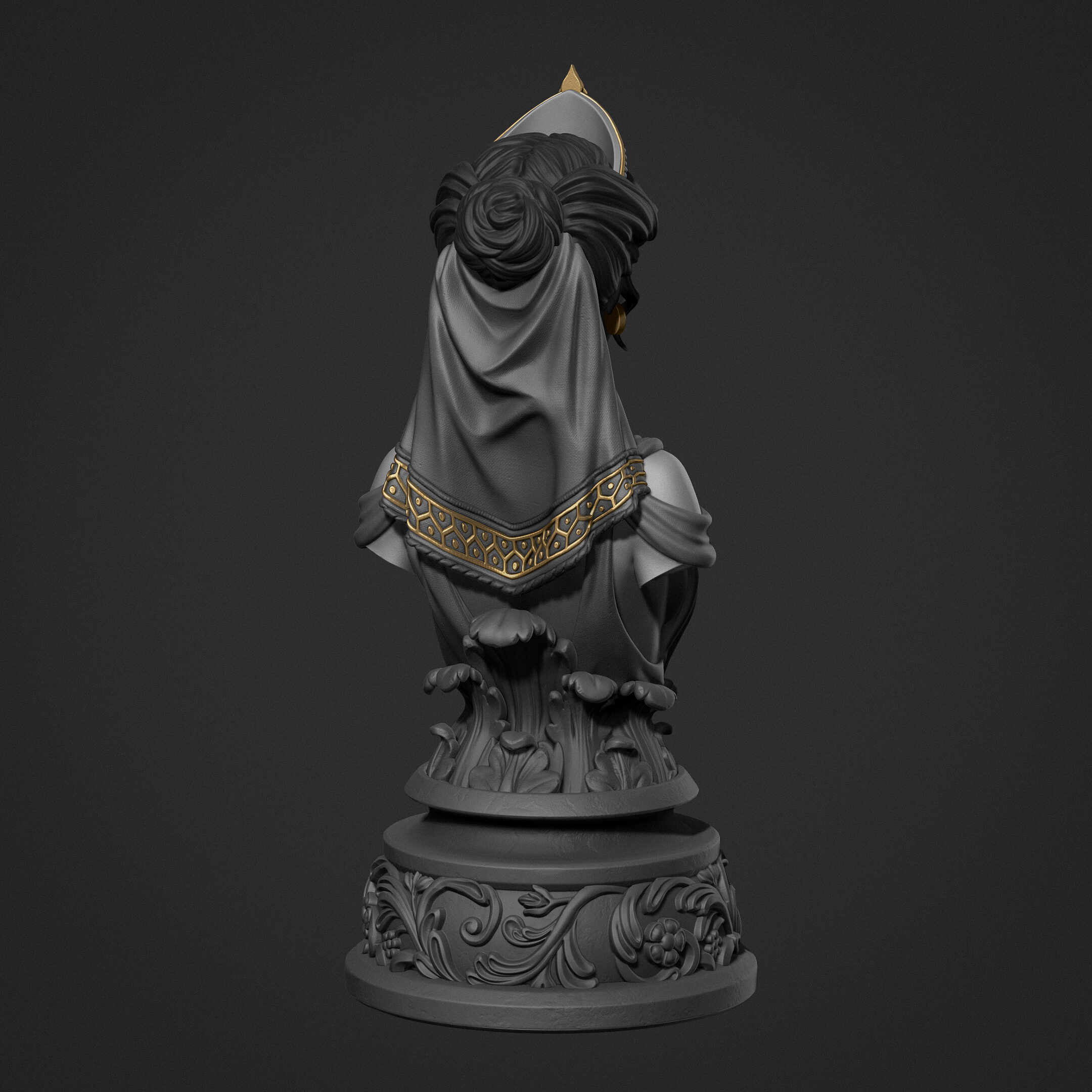 Roman Themed Chess Set - Queen Servilia - ZBrushCentral
