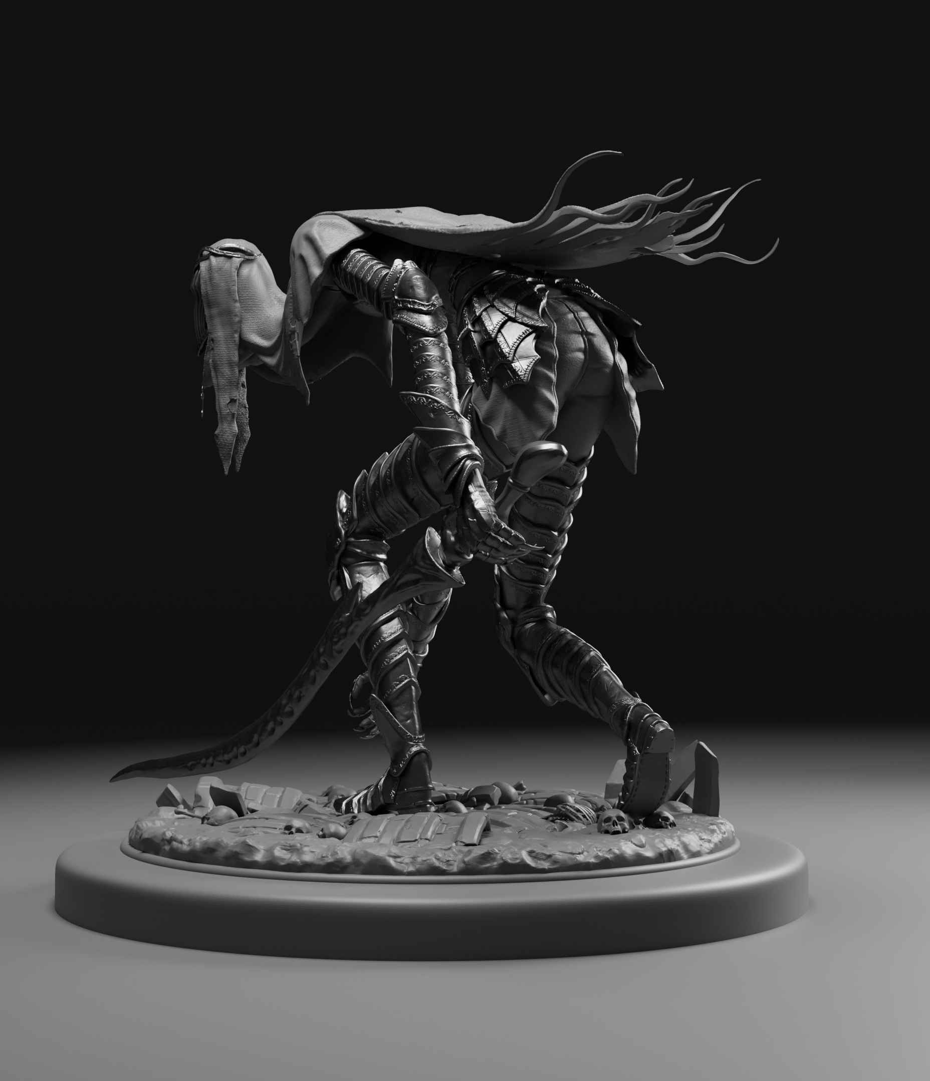 Dancer - Dark Souls 3 (Fan art) - ZBrushCentral