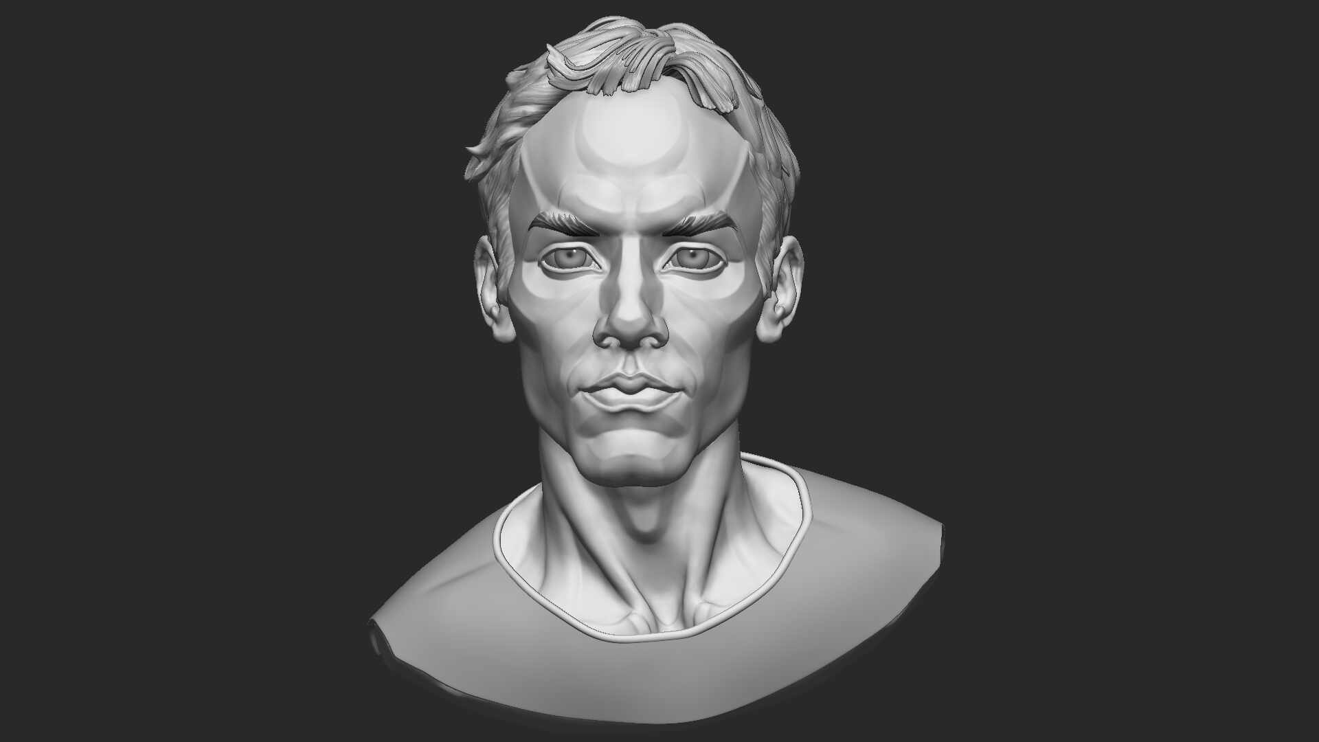 Male 3D sketch - ZBrushCentral