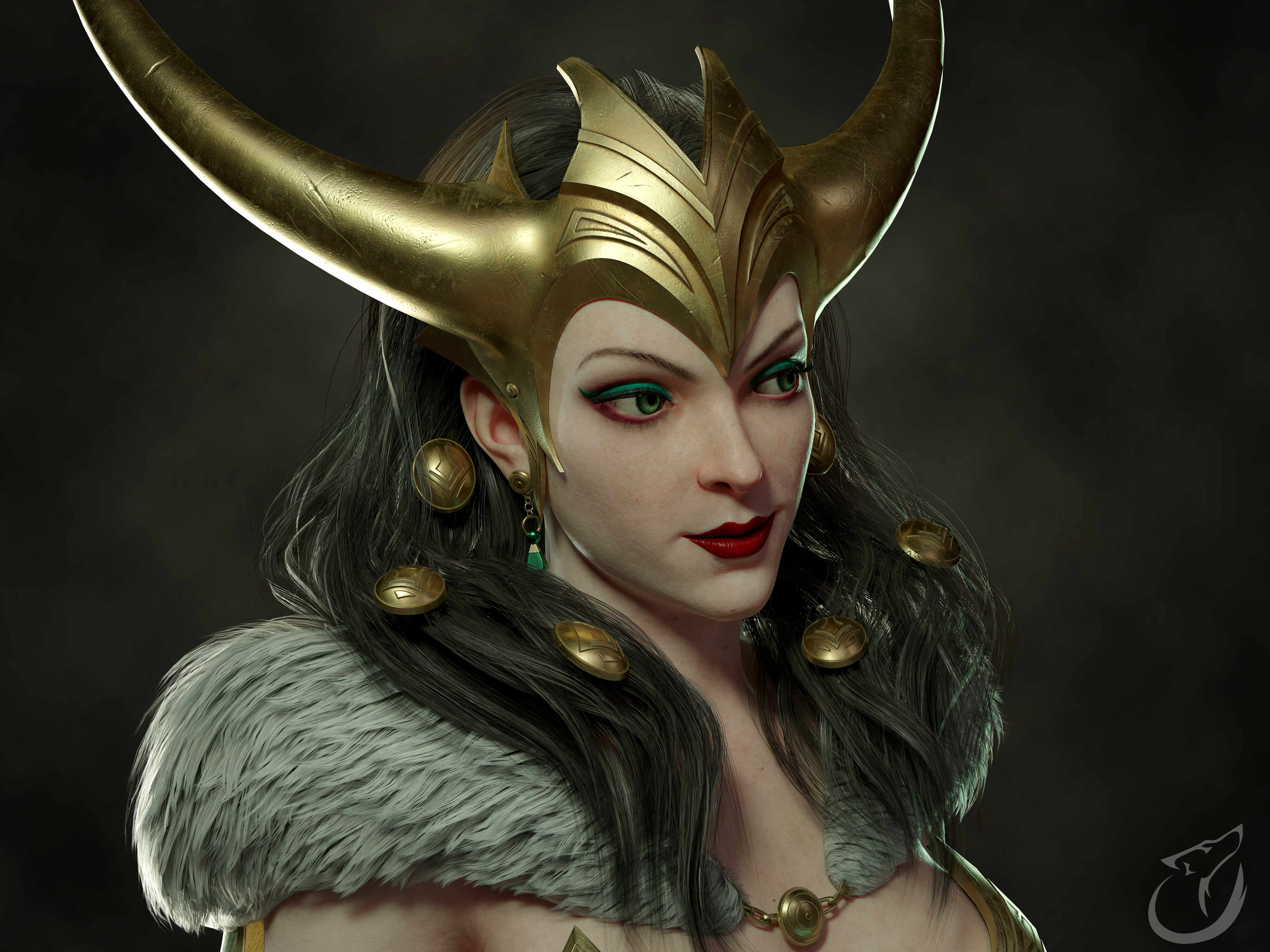 Lady <b>Loki</b> Fanart.