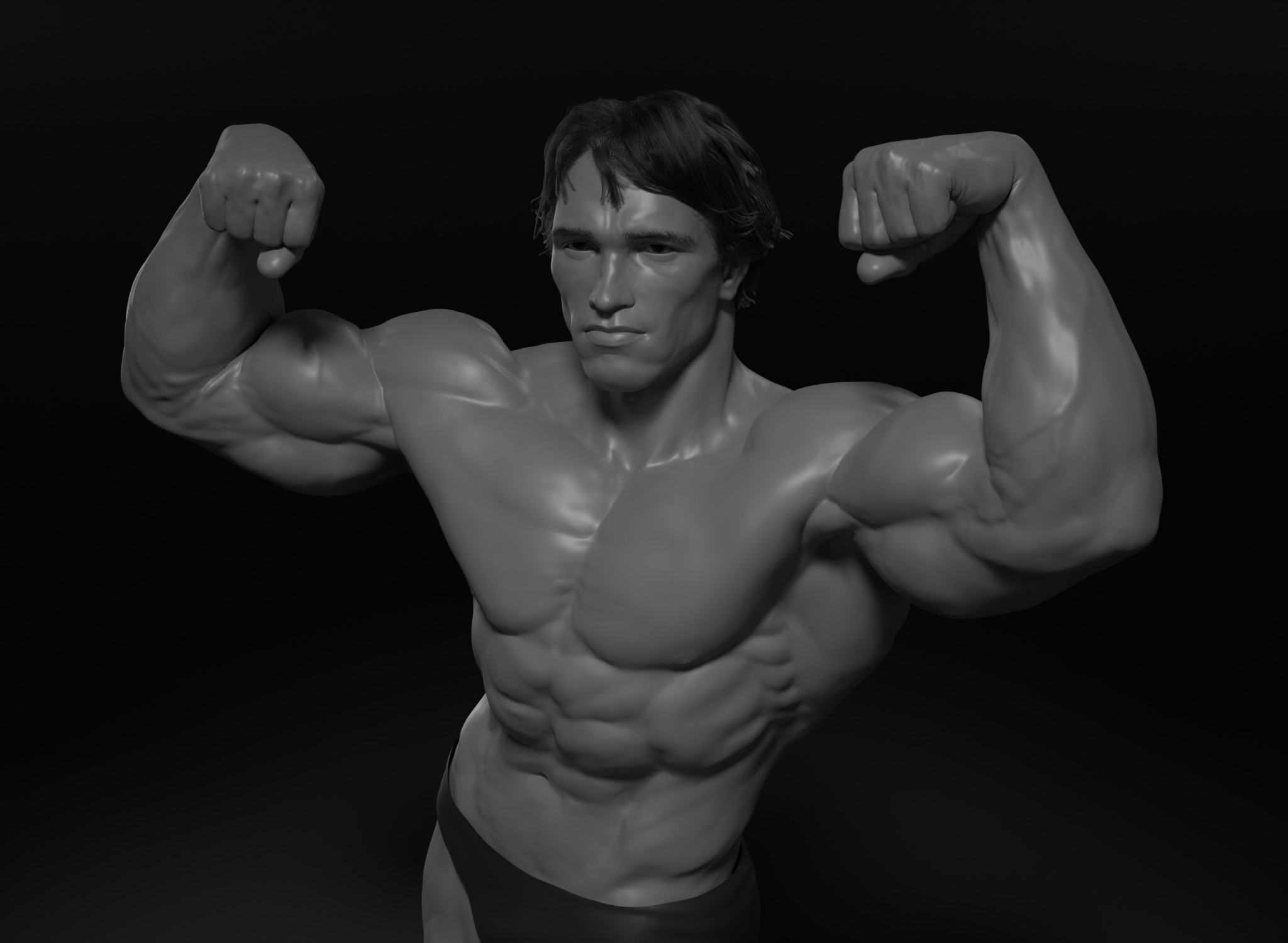 Figure study - from Mr Olympia 1975 - ZBrushCentral