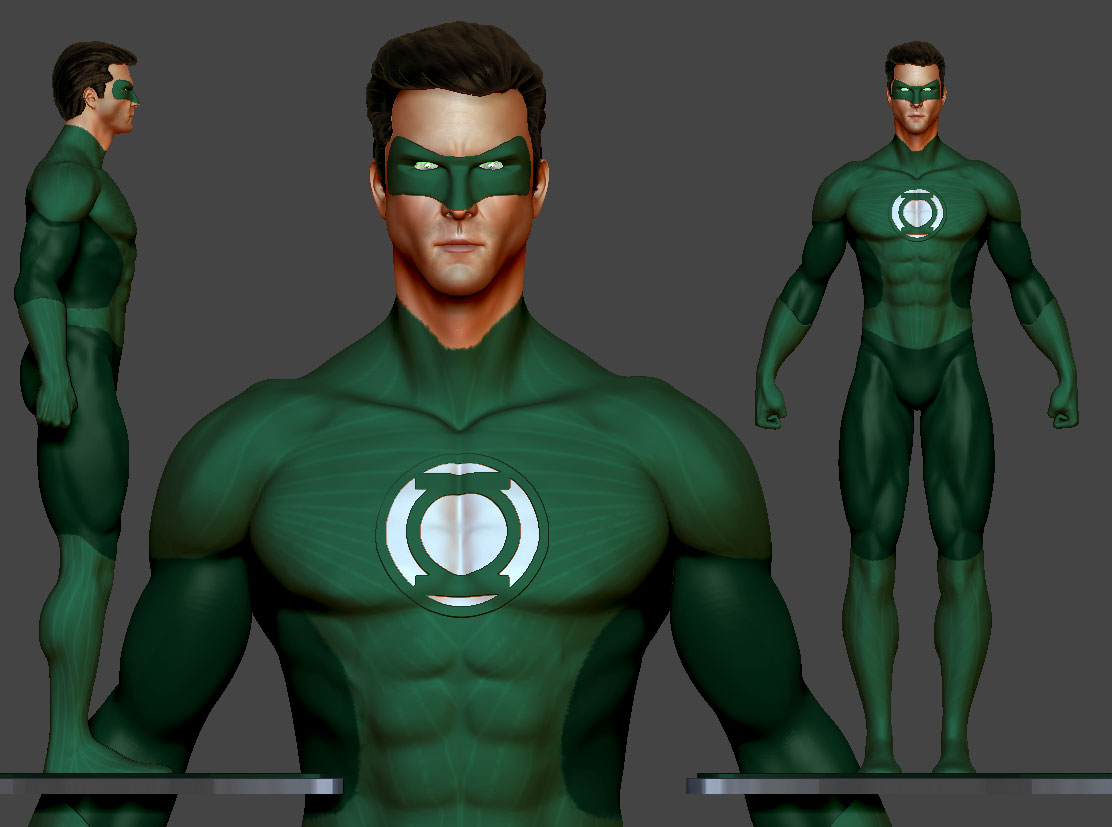 Green Lantern 2011 - ZBrushCentral