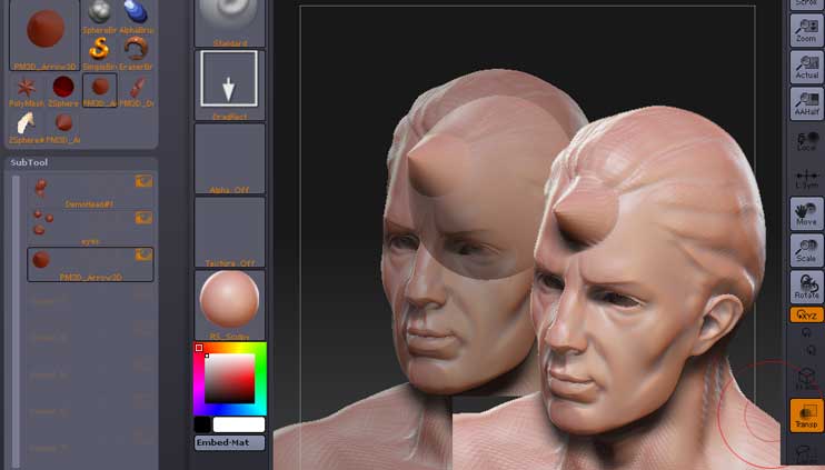 best way to pose a mesh in zbrush