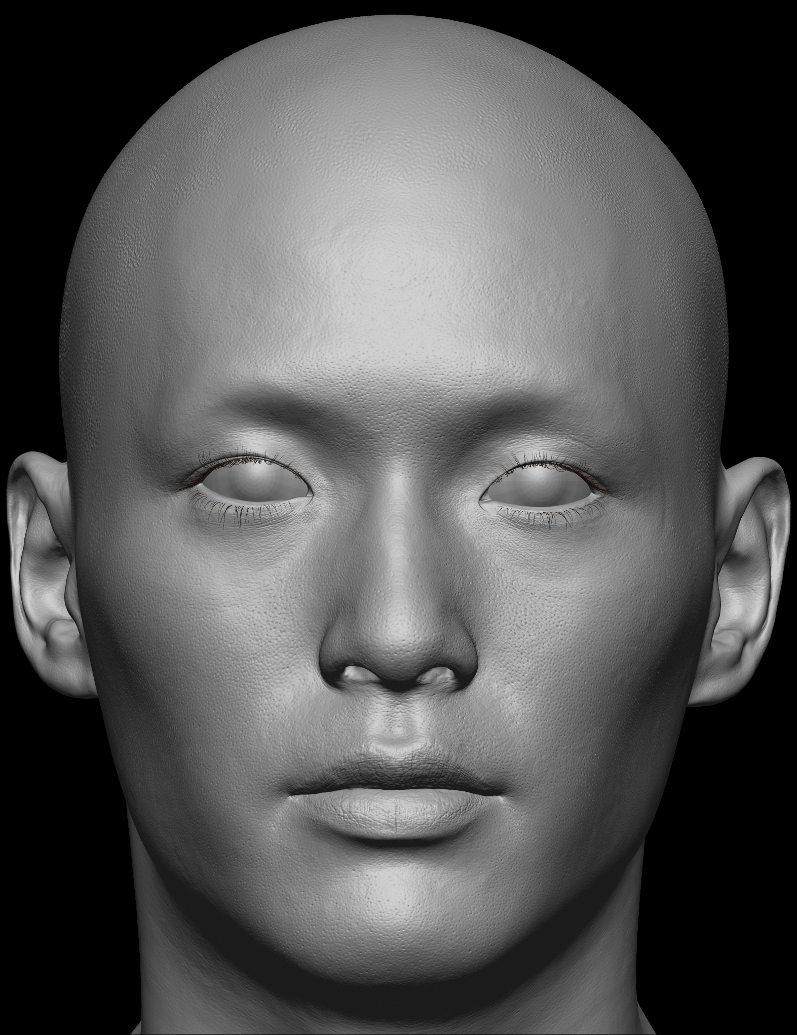 zbrush male face