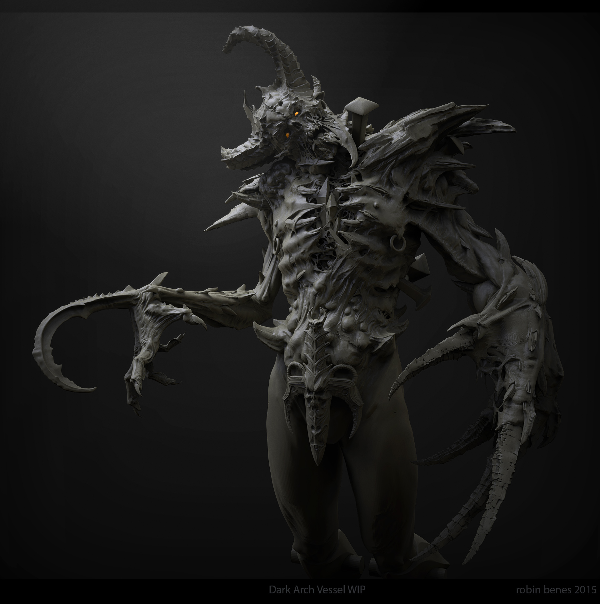 Arch dark vessel - Diablo 3 - ZBrushCentral