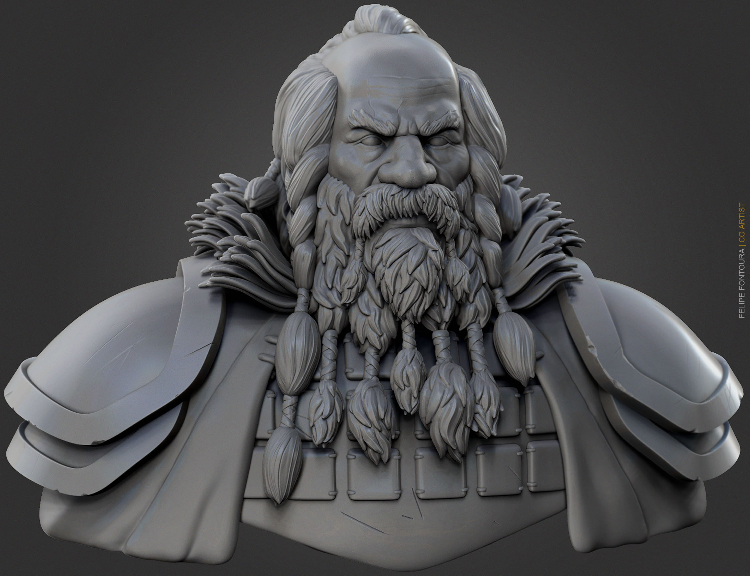 Дварф Zbrush