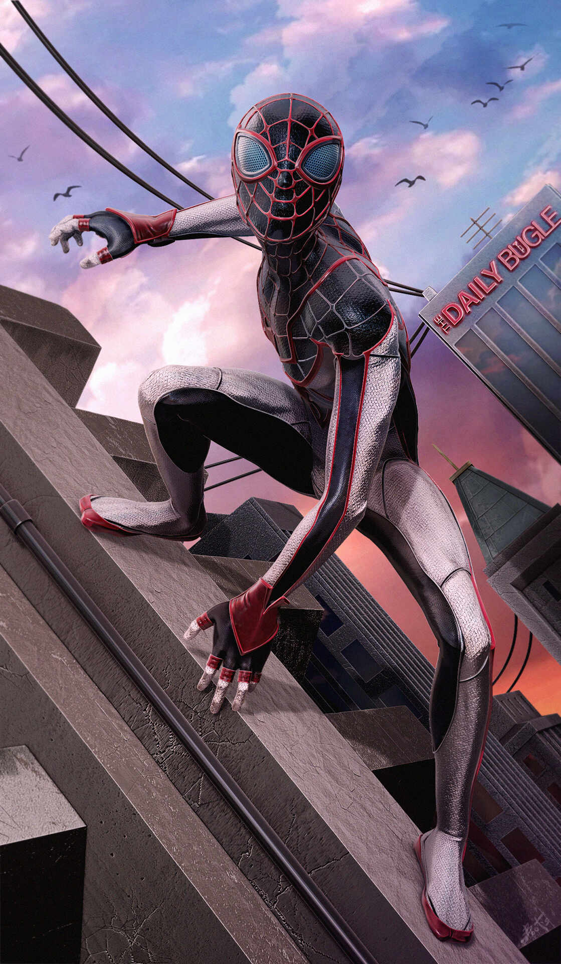 Spider-Man Miles Morales - ZBrushCentral