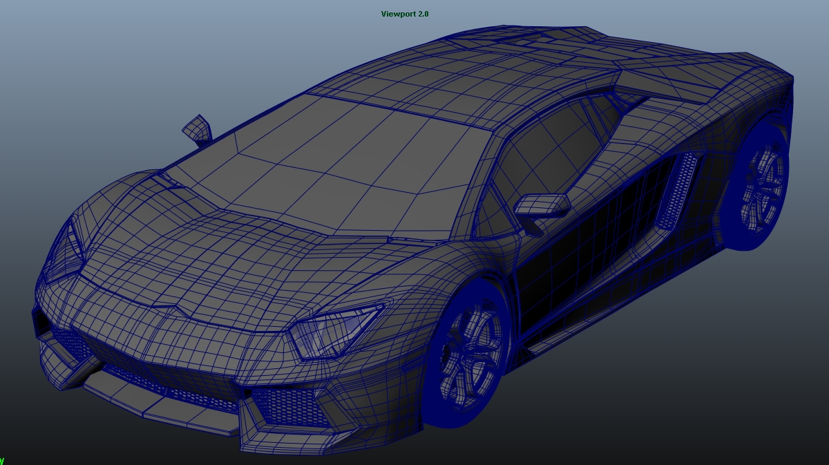 Lamborgini Aventador - ZBrushCentral