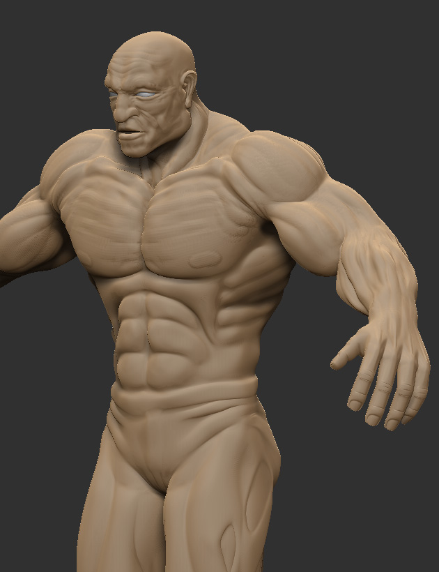 Yet another bulky man - ZBrushCentral