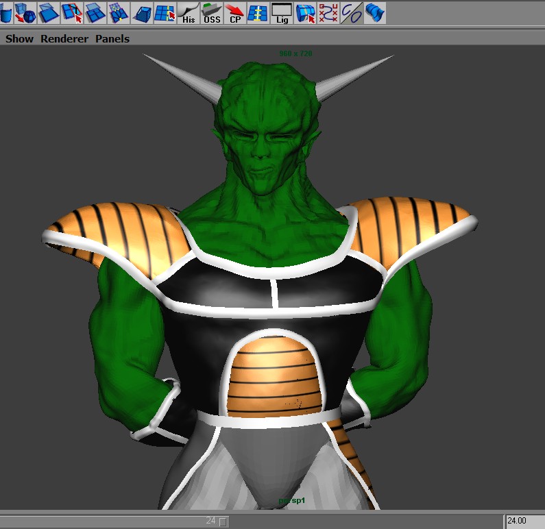 Ginyu Commander wip (dragon Ball) - ZBrushCentral