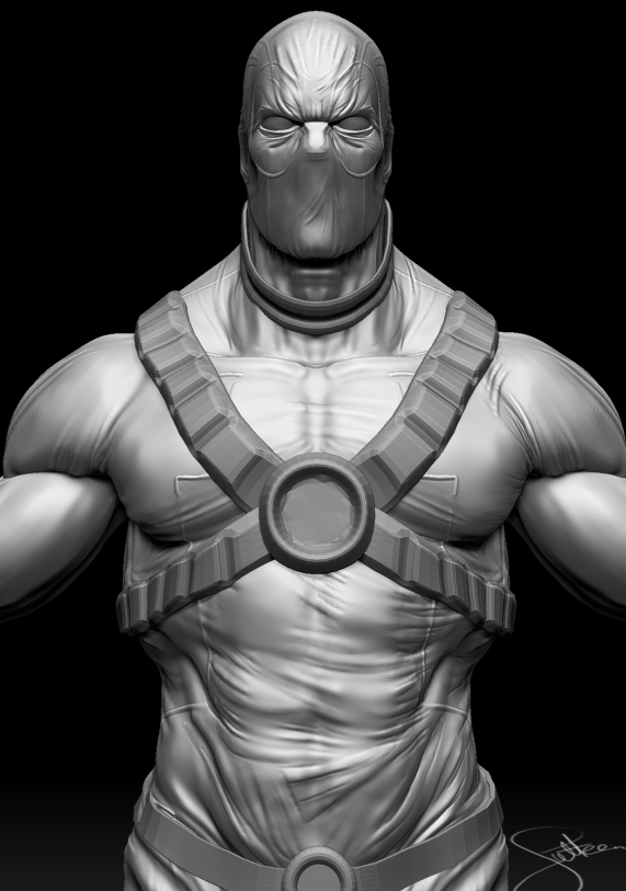 Deadpool Model (WIP) - ZBrushCentral